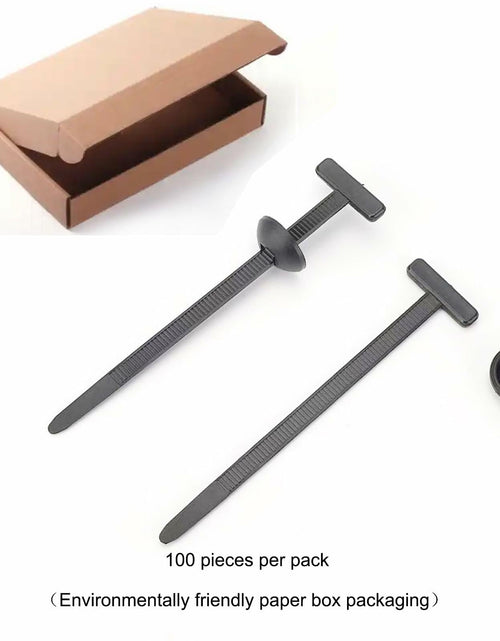 Load image into Gallery viewer, jeseea 100PCS Nylon Universal Cable Tie Buckle Heavy Duty Self-Locking
