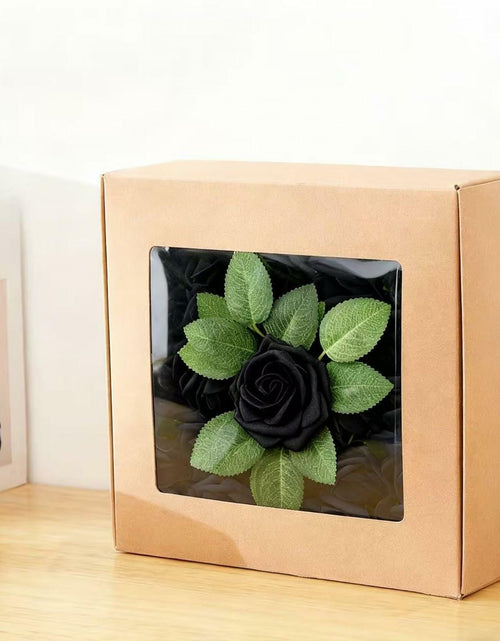 Load image into Gallery viewer, Yaqulen 60Pcs Artificial Foam Rose Flowers with Stems Red for Decorations
