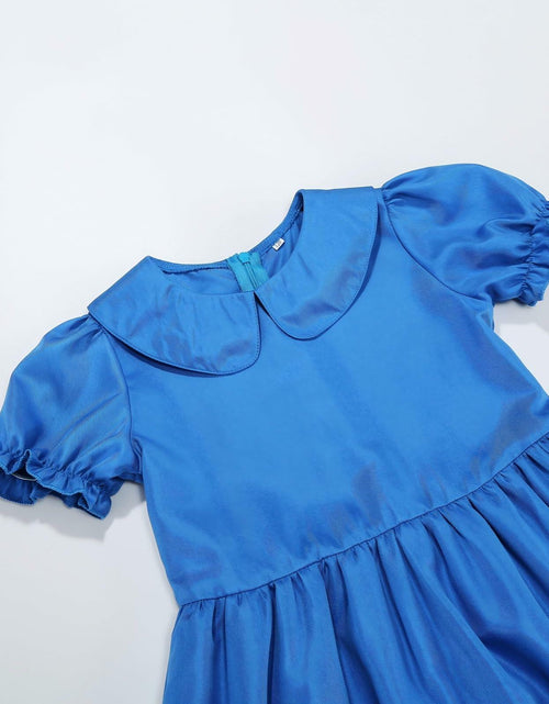 Load image into Gallery viewer, JUIULU Princess Dress Wonderland Costume Girls Blue Size 140
