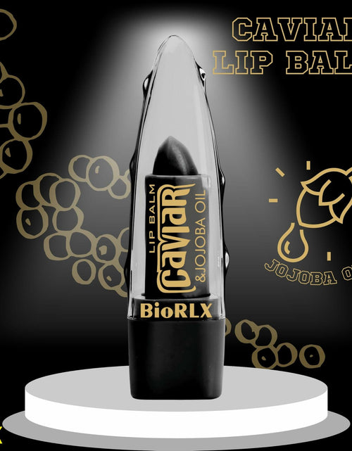 Load image into Gallery viewer, BioRLX Aloe Vera Lip Balm Caviar Jojoba Oil 0.12oz Pack of 2
