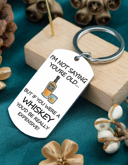 Load image into Gallery viewer, WXCATIM Funny 40 50 60th Birthday Whiskey Gifts for Men Silver Size S
