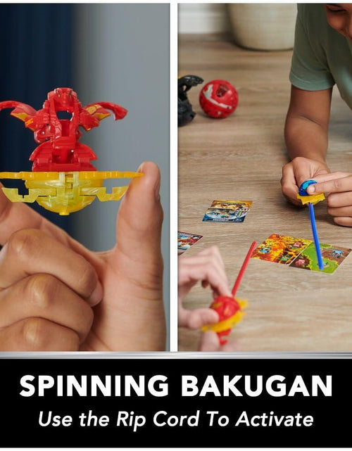 Load image into Gallery viewer, Bakugan Special Attack Dragonoid Spinning Collectible Action Figure &amp; Cards

