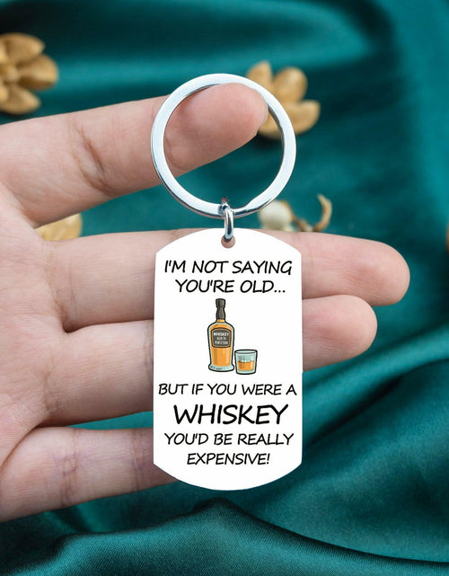 Load image into Gallery viewer, WXCATIM Funny 40 50 60th Birthday Whiskey Gifts for Men Silver Size S
