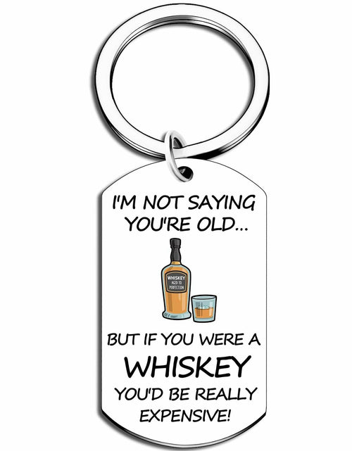 Load image into Gallery viewer, WXCATIM Funny 40 50 60th Birthday Whiskey Gifts for Men Silver Size S
