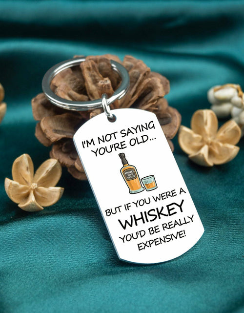 Load image into Gallery viewer, WXCATIM Funny 40 50 60th Birthday Whiskey Gifts for Men Silver Size S
