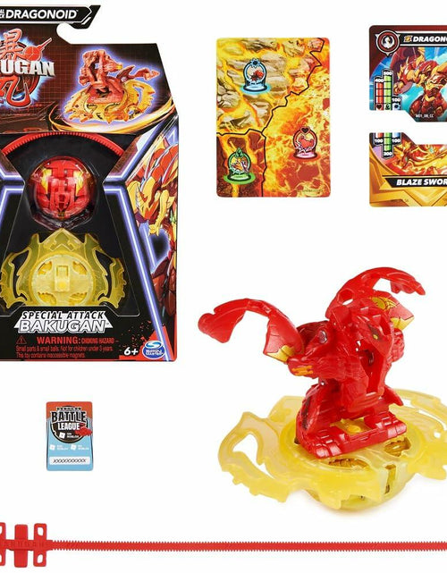 Load image into Gallery viewer, Bakugan Special Attack Dragonoid Spinning Collectible Action Figure &amp; Cards
