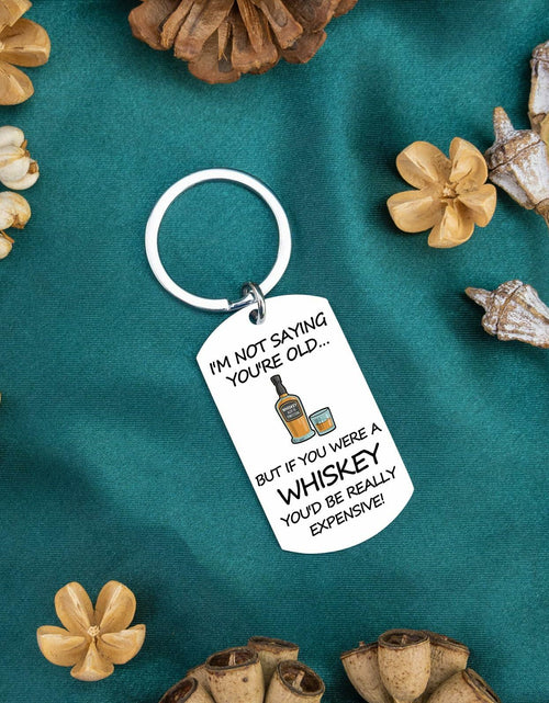 Load image into Gallery viewer, WXCATIM Funny 40 50 60th Birthday Whiskey Gifts for Men Silver Size S

