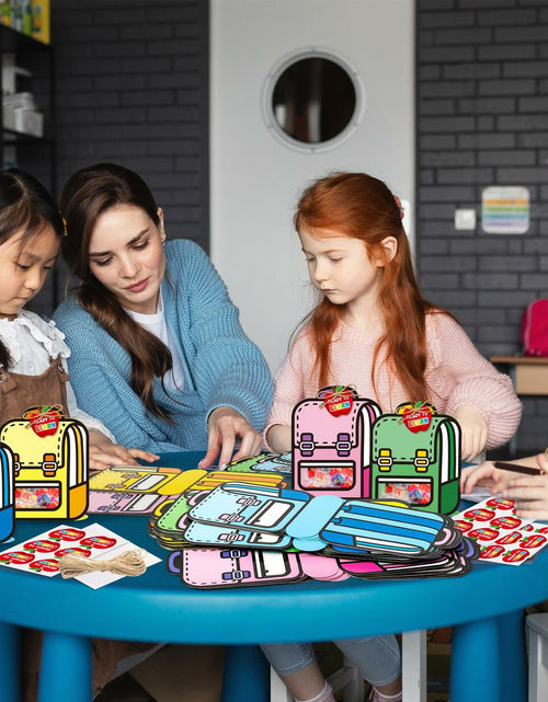 Load image into Gallery viewer, FoszaSzept 36Pcs 3D Cartoon Backpack Candy Goodie Bags Colorful Clear
