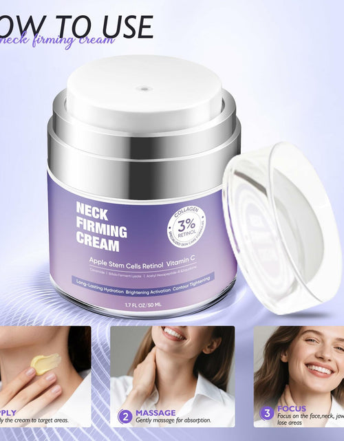 Load image into Gallery viewer, BLAUSE Neck Firming Cream Retinol Collagen Hyaluronic Acid 1.7 Fl Oz
