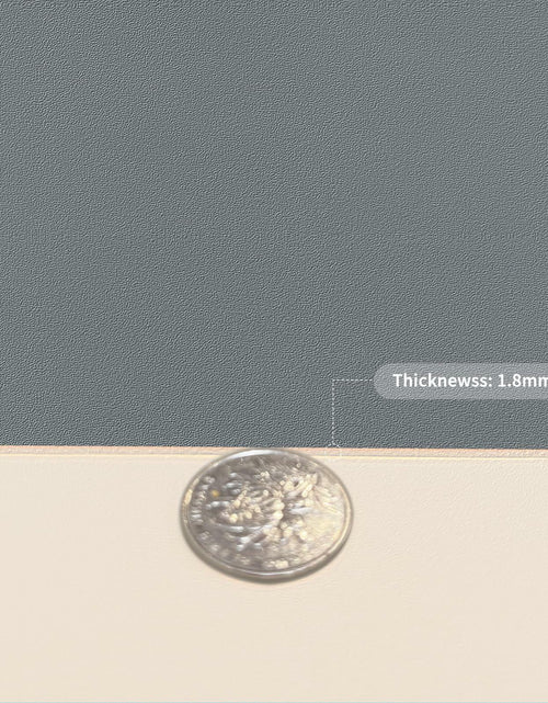 Load image into Gallery viewer, Zinkooat Leather Desk Mat 12x42 Inch 1.8mm Thick Off White Light Gray
