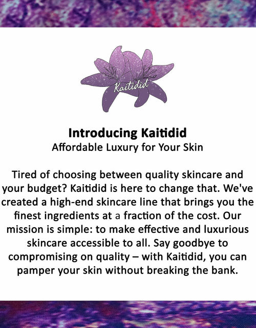 Load image into Gallery viewer, Kaitidid Unicorn Youth Retinol Alternative Sleep Mask 1oz Blueberry Scent
