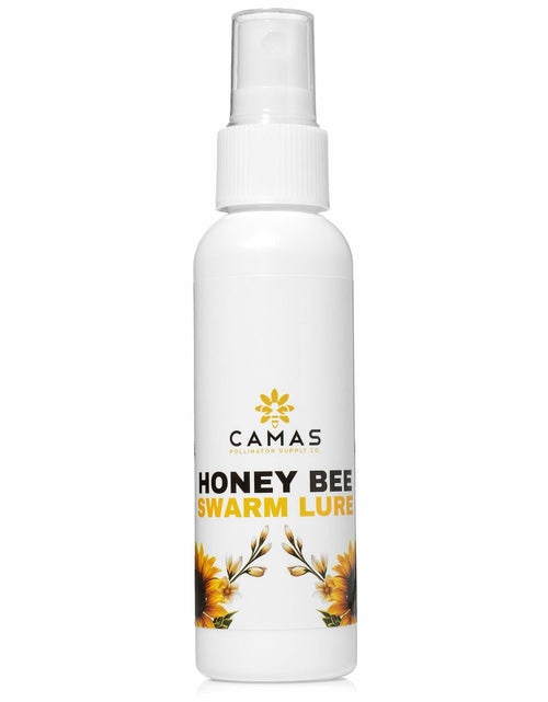 Load image into Gallery viewer, CAMAS POLLINATOR SUPPLY Honey Bee Swarm Lure 2oz Bottle Natural Attractant
