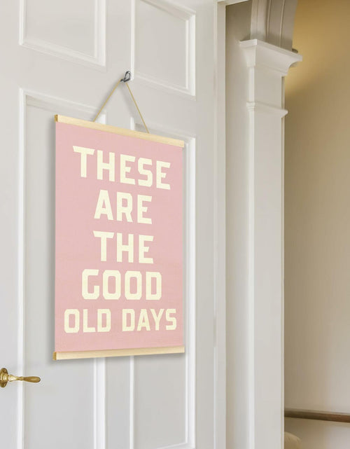Load image into Gallery viewer, TAEDIN Inspirational Rustic Wall Art Poster Hanger Frame Pink 12x16
