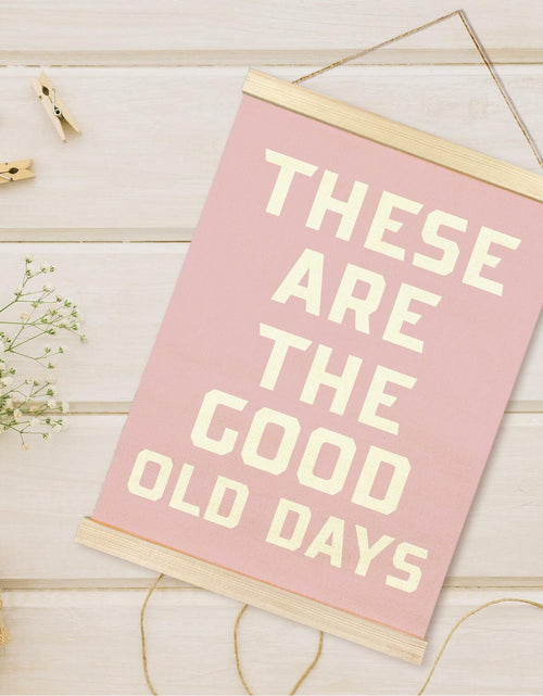 Load image into Gallery viewer, TAEDIN Inspirational Rustic Wall Art Poster Hanger Frame Pink 12x16
