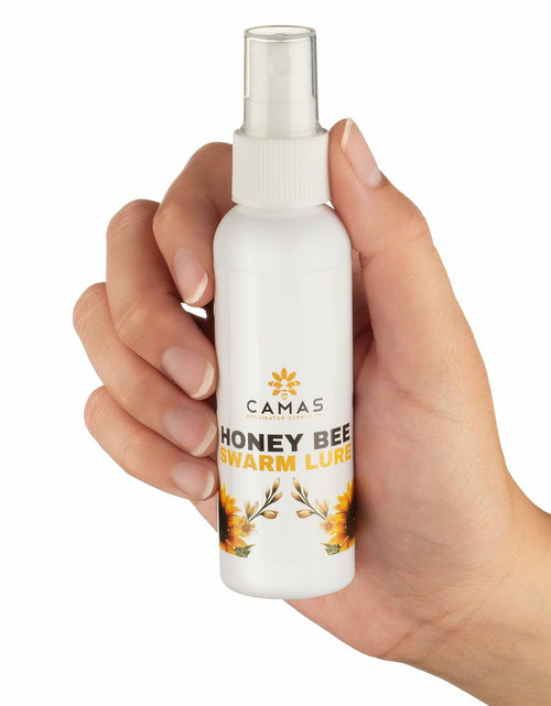 Load image into Gallery viewer, CAMAS POLLINATOR SUPPLY Honey Bee Swarm Lure 2oz Bottle Natural Attractant
