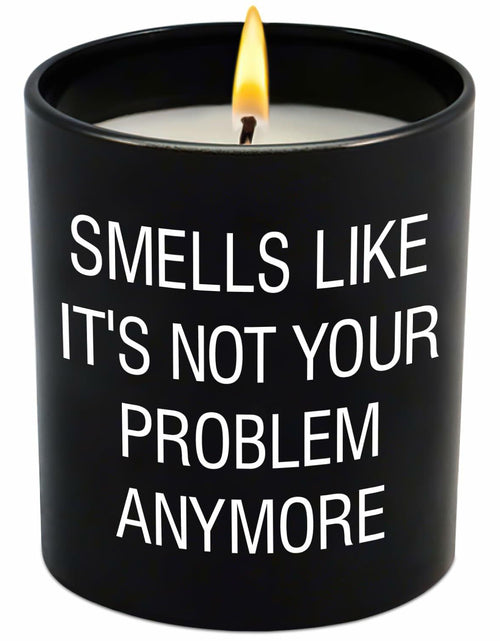 Load image into Gallery viewer, GAUDORA Vanilla Lavender Scented Soy Wax Candle 10oz Funny Retirement Gift
