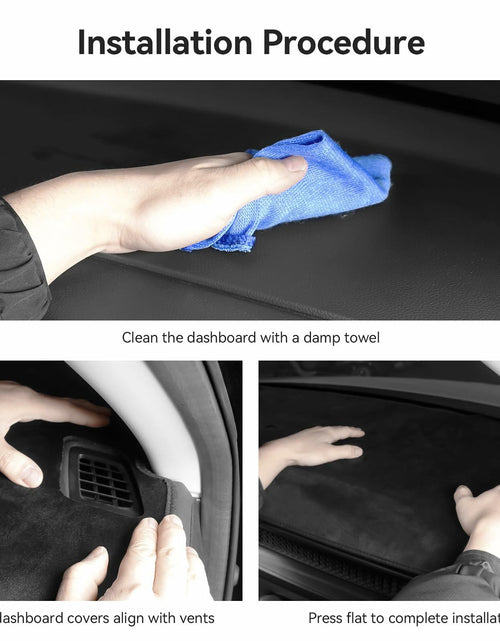 Load image into Gallery viewer, Bercicci Dash Cover Toyota RAV4 2019-2025 Hybrid PHEV Flannel Black
