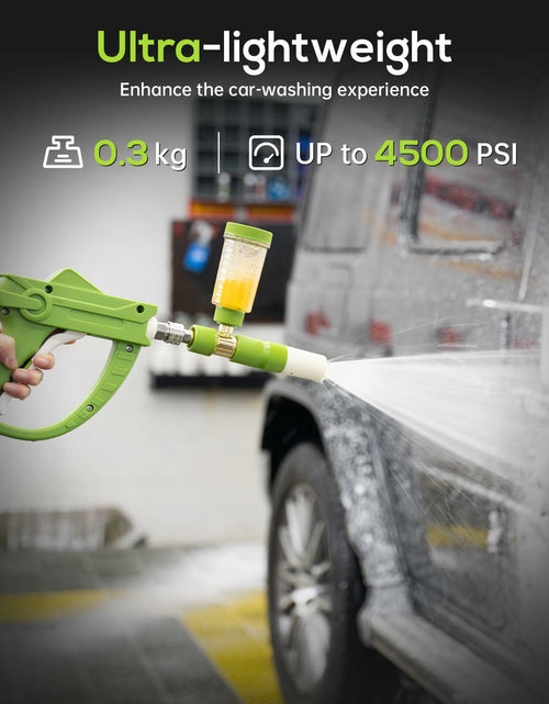 Load image into Gallery viewer, REALYOU Foam Cannon Pro Pressure Washer 1/4" Quick Connector Green
