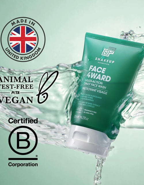 Load image into Gallery viewer, BestBy11/25 Shakeup Cosmetics Mens Face Wash Deep Clean Exfoliate 125ml
