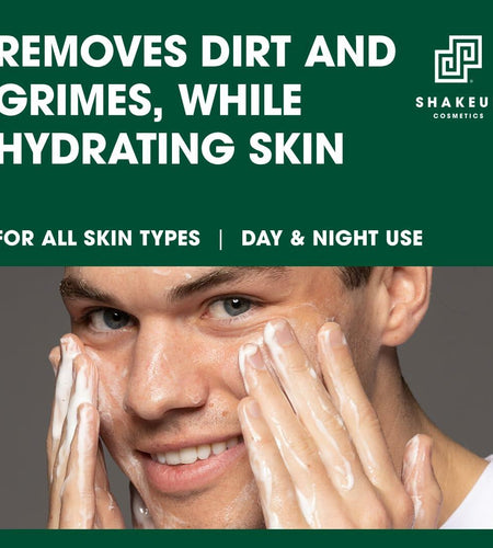 BestBy11/25 Shakeup Cosmetics Mens Face Wash Deep Clean Exfoliate 125ml
