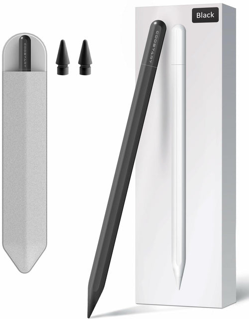 Load image into Gallery viewer, COOSTART Stylus Pen for iPad 9th&amp;10th Gen, 5 Min Fast Charge, Black

