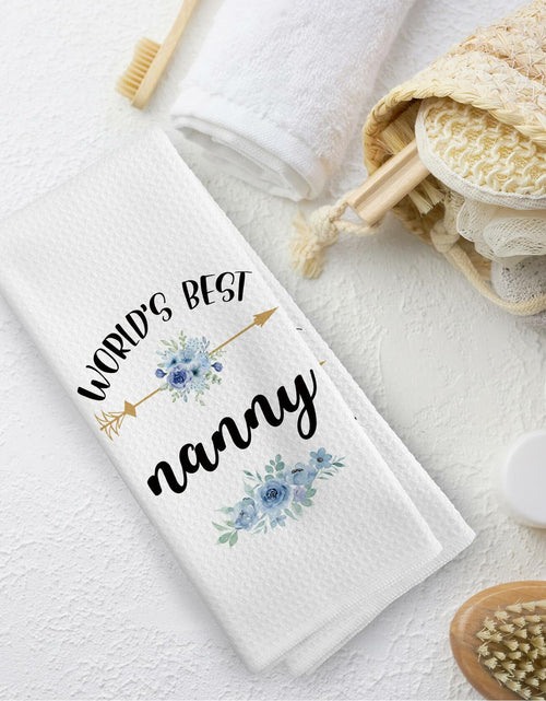 Load image into Gallery viewer, TAEDIN Nanny Kitchen Towels Floral 16x24 Inches Decorative Absorbent
