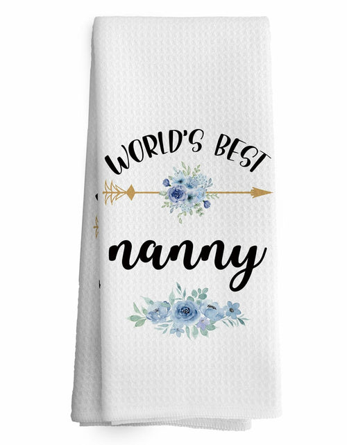 Load image into Gallery viewer, TAEDIN Nanny Kitchen Towels Floral 16x24 Inches Decorative Absorbent
