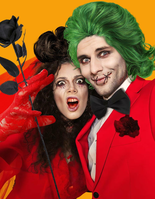 Load image into Gallery viewer, Mepase Halloween Bride Costume Accessories 8 Pcs Red Green Black One Size
