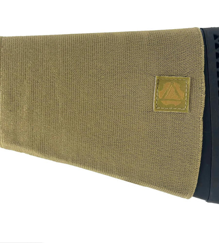 Krevis Shotgun Elastic Buttstock Ammo Sleeve Tan Elastic Polyester