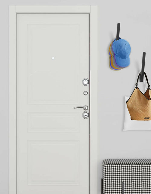 Load image into Gallery viewer, PEDORUBY Wall Mount Hat Rack Hooks for Baseball Caps 3 Pack Black
