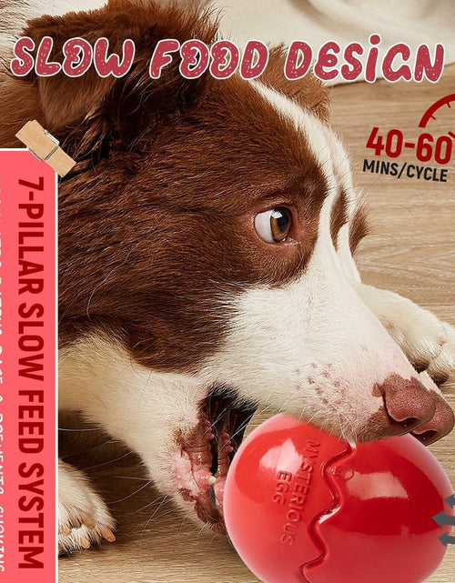 Load image into Gallery viewer, Jestrem Dog Ball Stuffable Chew Toy Treat Dispensing 4.49" Medium Large
