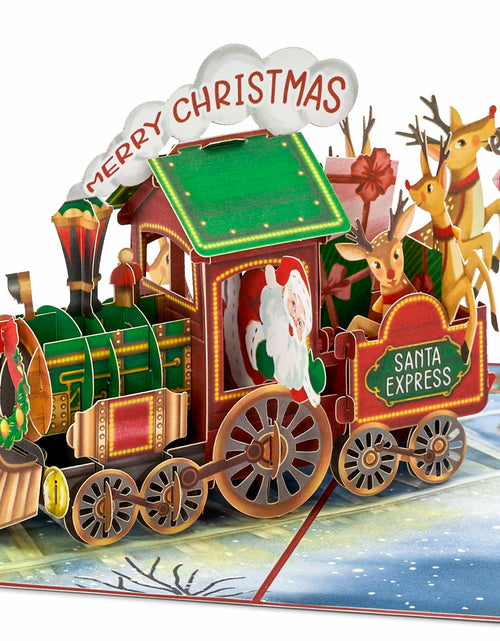 Load image into Gallery viewer, POPWOW Christmas Tree 3D Pop Up Card 5x7 with Envelope &amp; Message Note
