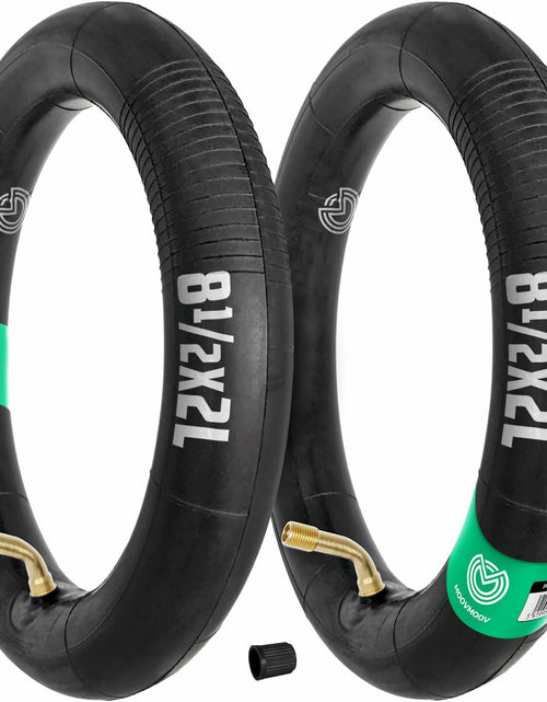 Load image into Gallery viewer, MOOVMOOV 2-Pack Inner Tubes 8.5x2L Bent Valve 70/90 for Electric Scooter Size 8
