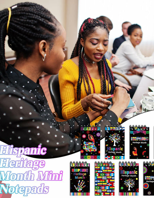 Load image into Gallery viewer, Containlol 48PCS Hispanic Heritage Month Mini Notepads Party Favors 8 Patterns
