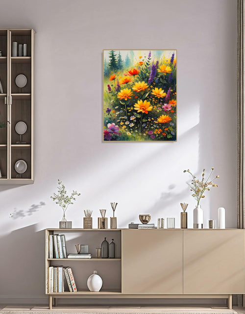 Load image into Gallery viewer, DoMyArt Paint by Numbers Kit Adult Beginner Wild Flowers 16x20 Inch Canvas

