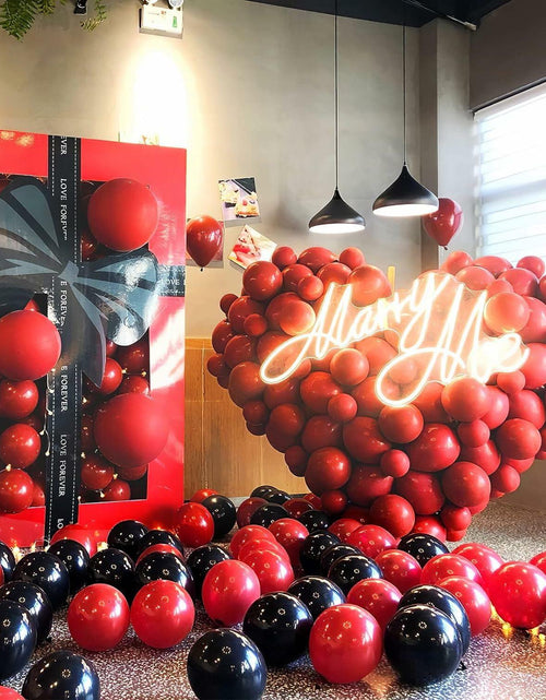 Load image into Gallery viewer, ZHMYBLN Red Balloons 100pcs 12in Bright Red Latex Helium Party Decor
