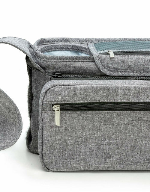 Load image into Gallery viewer, Ethan &amp; Emma Universal Stroller Organizer Insulated Cup Holders Diaper Storage
