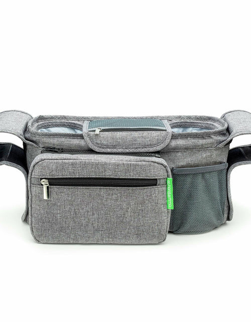 Load image into Gallery viewer, Ethan &amp; Emma Universal Stroller Organizer Insulated Cup Holders Diaper Storage

