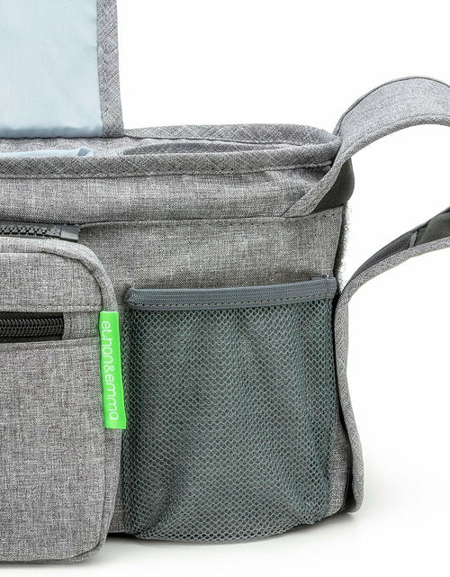 Load image into Gallery viewer, Ethan &amp; Emma Universal Stroller Organizer Insulated Cup Holders Diaper Storage
