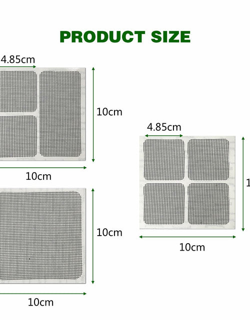 Load image into Gallery viewer, EVKILKJS 30PCS Screen Repair Kit Black Fiberglass Tape Mesh Door Patch
