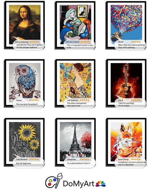 Load image into Gallery viewer, DoMyArt Paint by Numbers Kit Adults DIY Acrylic Painting Nature 16x20 Inch
