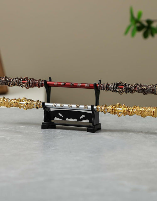 Load image into Gallery viewer, Santiccipa 2pcs Monkey King Staff Golden Cudgel Home Decor Small
