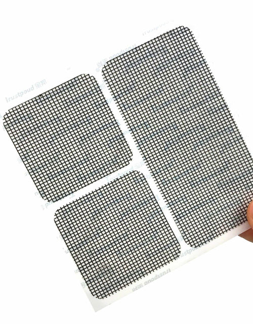 Load image into Gallery viewer, EVKILKJS 30PCS Screen Repair Kit Black Fiberglass Tape Mesh Door Patch
