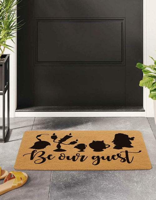 Load image into Gallery viewer, XLQHYH Funny Doormat Front Door Mat Brown 29.5x17 inch High Pile
