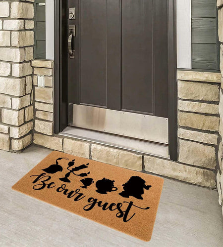 XLQHYH Funny Doormat Front Door Mat Brown 29.5x17 inch High Pile