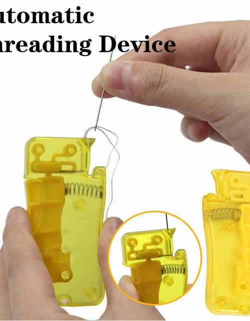 Load image into Gallery viewer, YONNAXO Automatic Needle Threader Tool for Hand Sewing 4PCS

