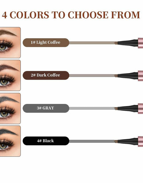 Load image into Gallery viewer, YIWANLLE 3D Microblading Eyebrow Tattoo Pencil Waterproof C-Gray 1 Count
