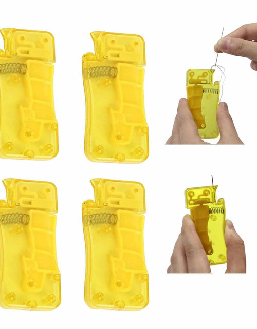 Load image into Gallery viewer, YONNAXO Automatic Needle Threader Tool for Hand Sewing 4PCS
