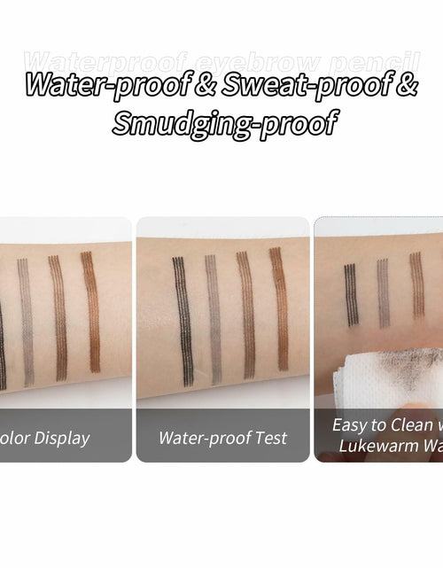 Load image into Gallery viewer, YIWANLLE Eyebrow Microblading Pen 3D Waterproof 4 Fork Tip Dark Coffee 1 Count
