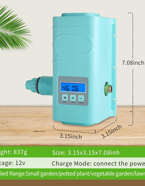 Load image into Gallery viewer, RUNWUSHENG Automatic Drip Irrigation Sprinkler Kit LCD Display 15 Nozzles
